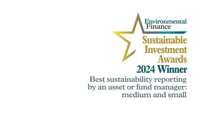GOLDING Sustainability Report Award