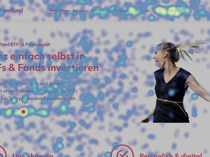 Digitales Marketing mit Heatmap Analysen