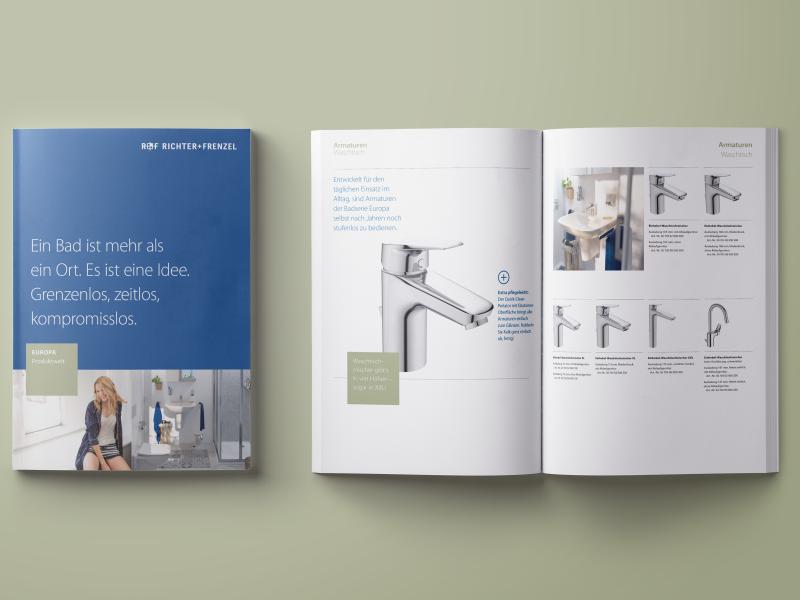 Richter+Frenzel Europa Doppelseite
