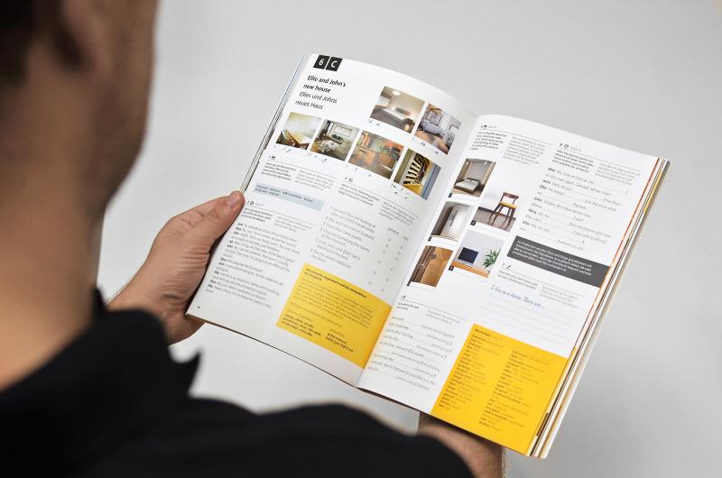 Langenscheidt IQ Magazin Branding