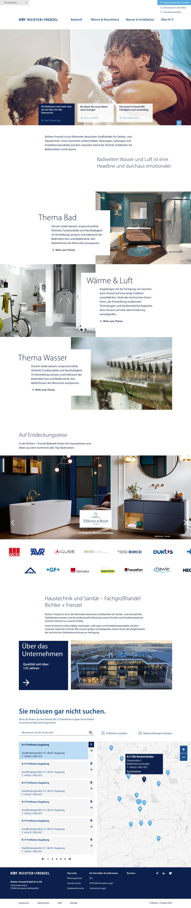 Richter+Frenzel Startseite